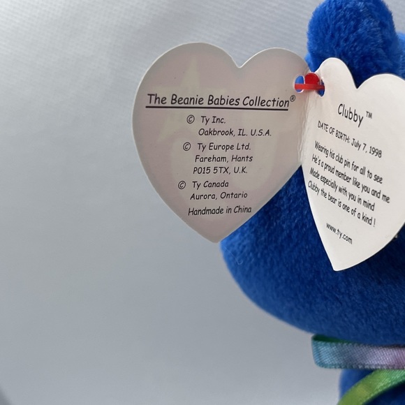 Clubby Beanie Baby-- Collector's quality - Picture 3 of 9